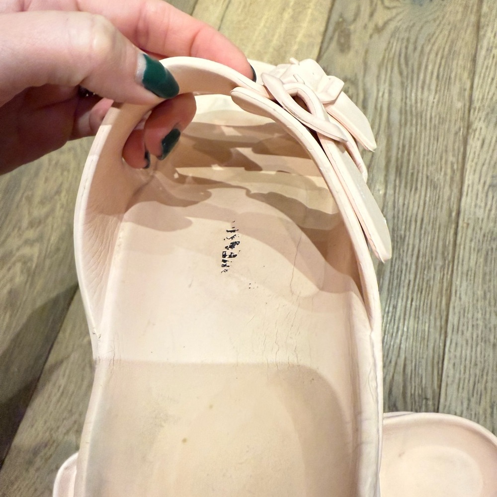 Birkenstock Pale Pink Two-Strap Sandals - Picture 6 of 7